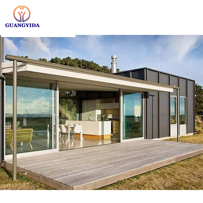 Prefab Steel Structure Portable Modular Beach Office Container Building