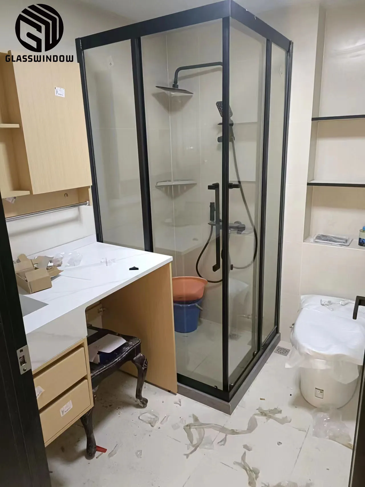 Glasswindow aluminum bathroom door for sri lanka bathroom aluminum door prices bathrooms doors aluminum house