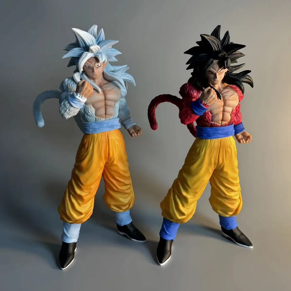 PVC Collection Decoration Model Toys New Style Plastic super saiyan 4 goku Statues Anime Action Figures