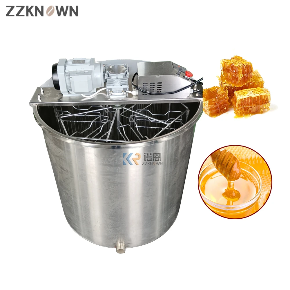Factory Wholesale Price Honey Extractor Beekeeping Equipment Reversible Electrical 6 Frames Honey Extractor
