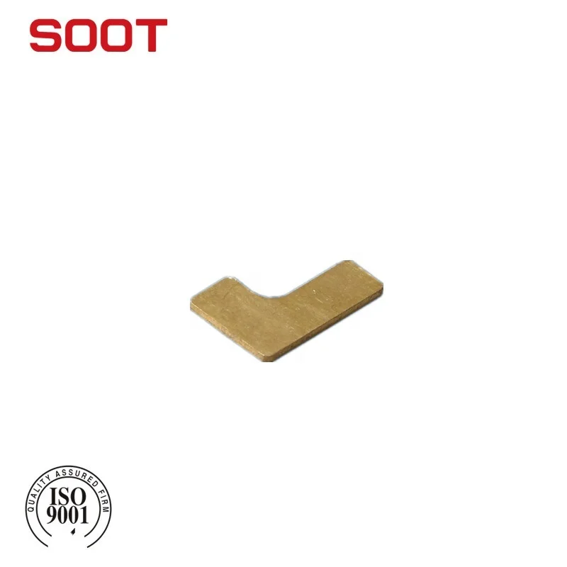 High Quality Metal Stamped Brass Electrical Contact Points Sheet Metal Deep Stamping Parts