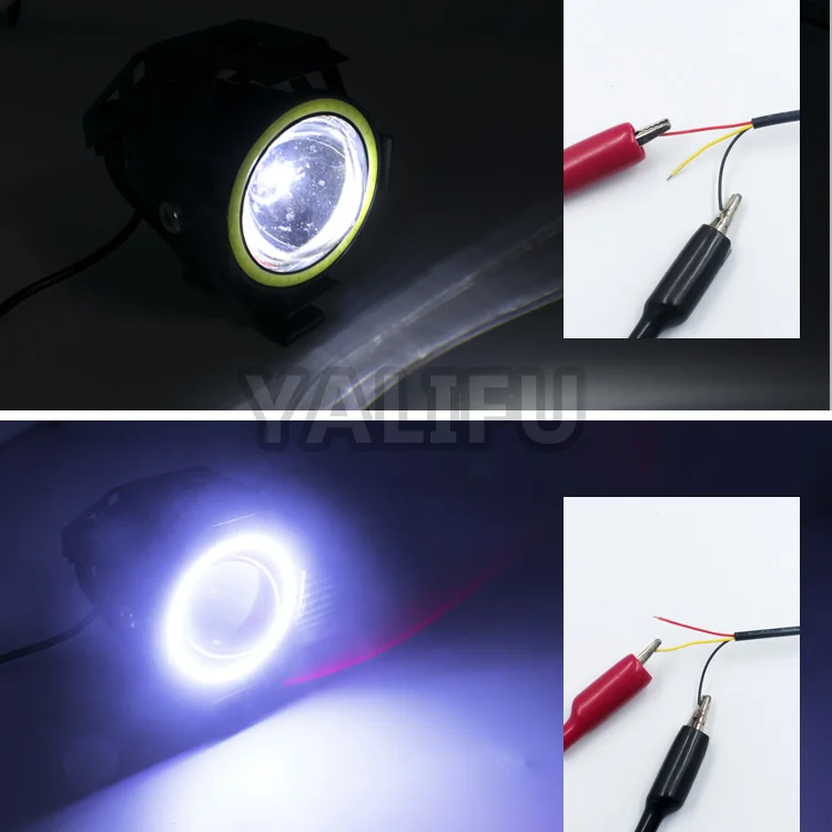 2020 Waterproof Motorcycle Headlight hight Power 10W U7 6000k LED fog light for motorcycle lighting system