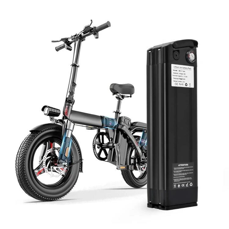 Customized downtube  E-Bike Battery 48v 36V 10Ah 15Ah 20Ah Silver fish electric bicycle 36V battery 48V 1000W Battery