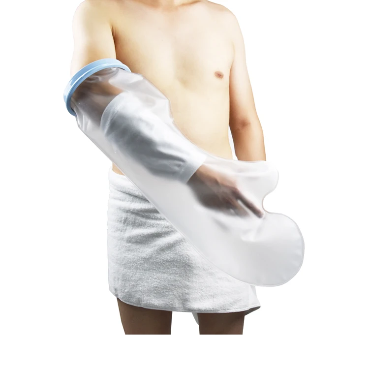 High quality & best price watertight bandage waterpoof  adult half arm cast cover for shower