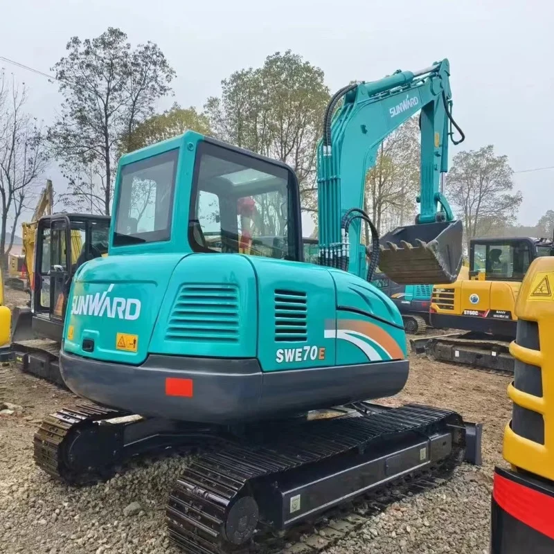 Cheap Price Good condition Used Original Mini Crawler Excavator SWE 70 For Sale.