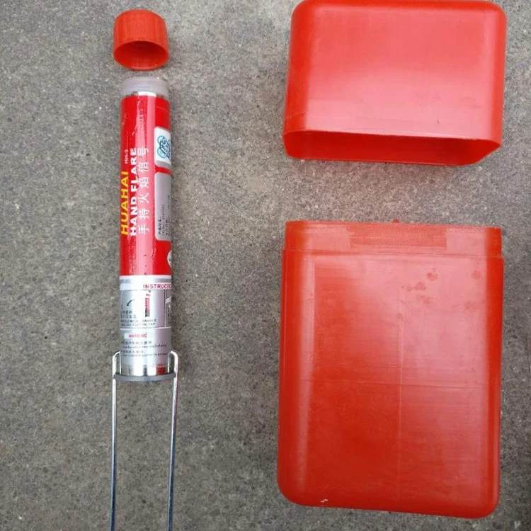 Portable SOS 90s red signal flare pull ring color smoke flare fireworks