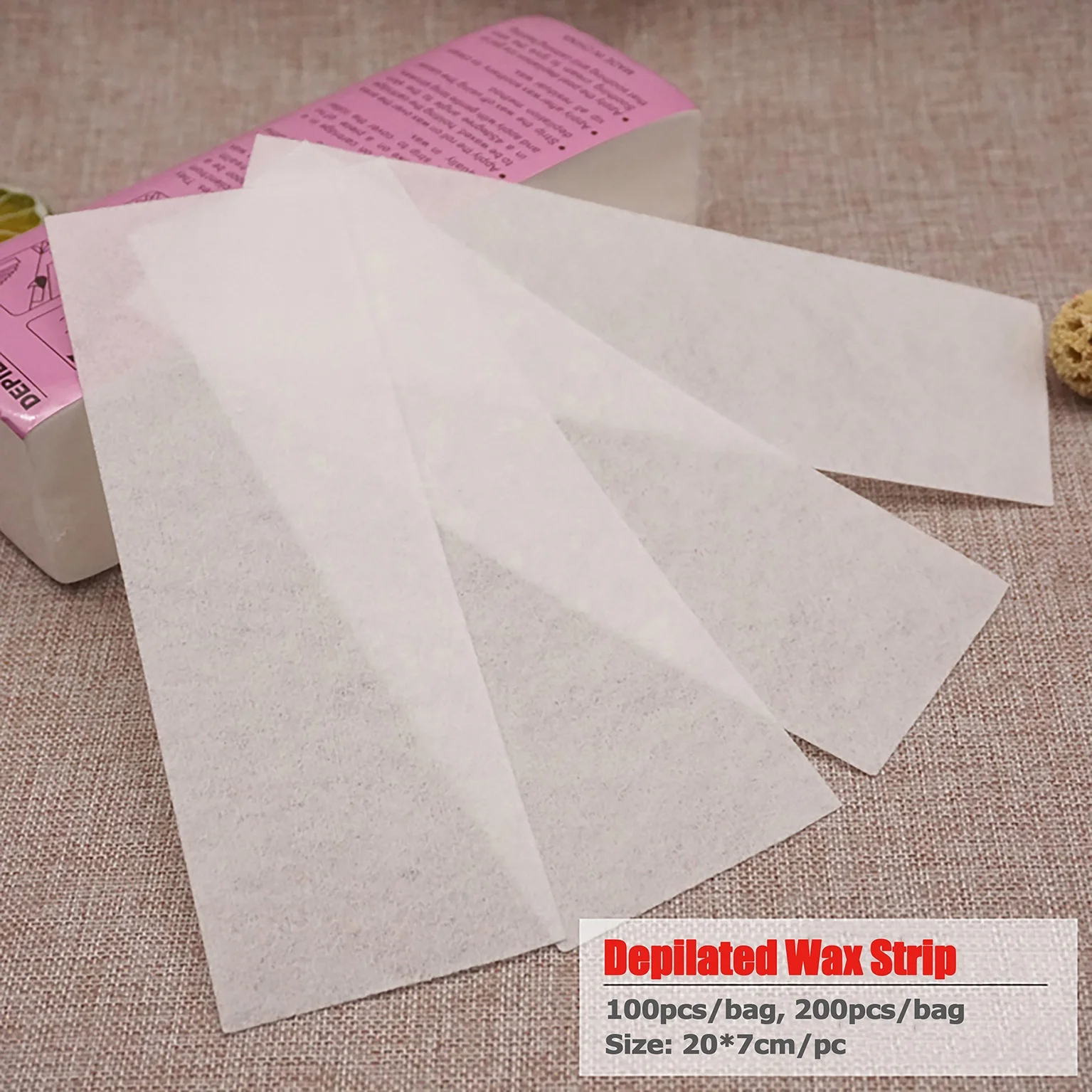 Disposable Waxing Paper Disposable Strip Disposable  Wax Strip Hair Removal Depilatory Paper Roll Disposable Waxing Paper