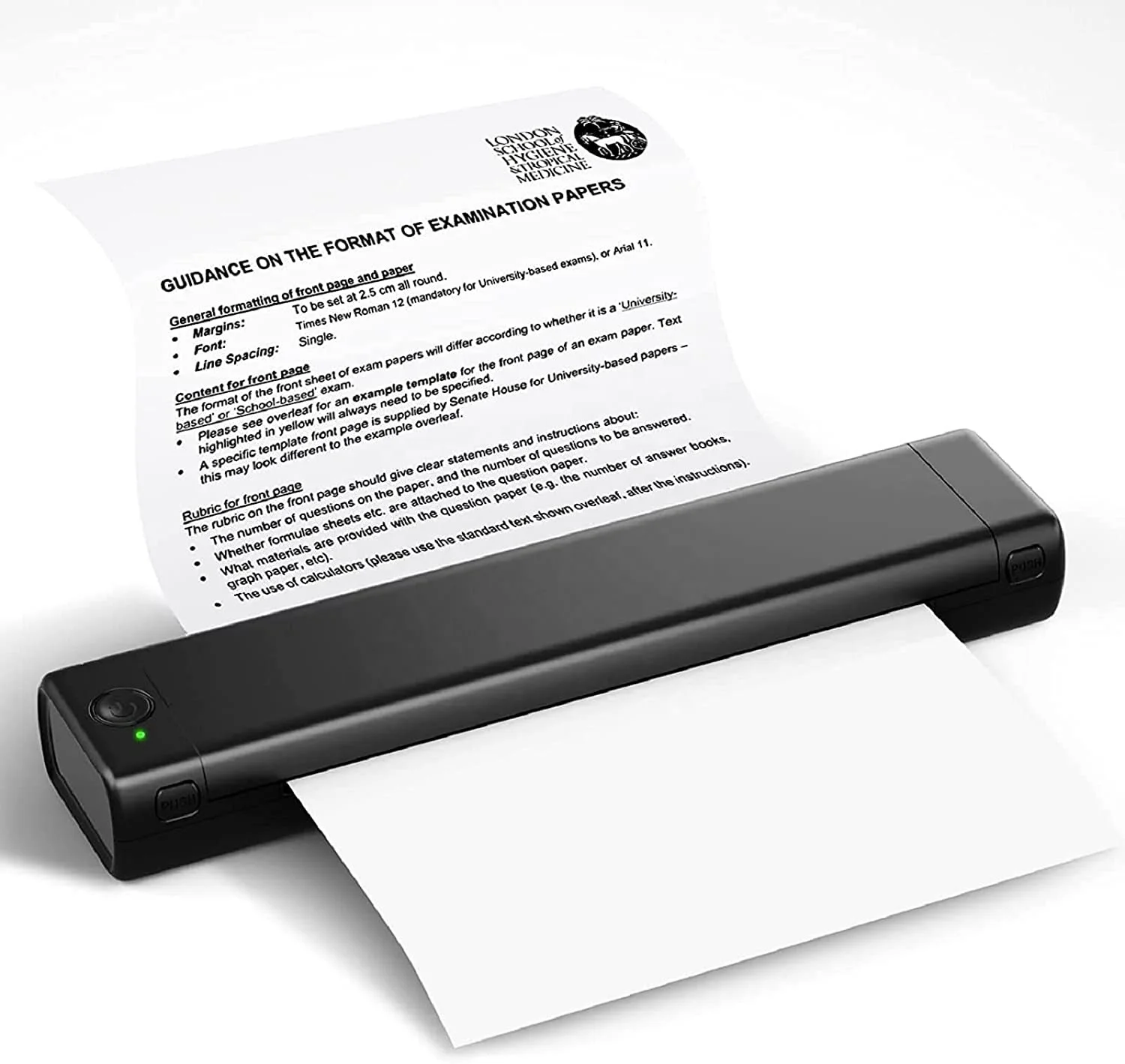 WOWCASE Photomemo M08F Mini Portable Office inkless wireless BT WIFI Usb A4 210mm width document thermal Printer