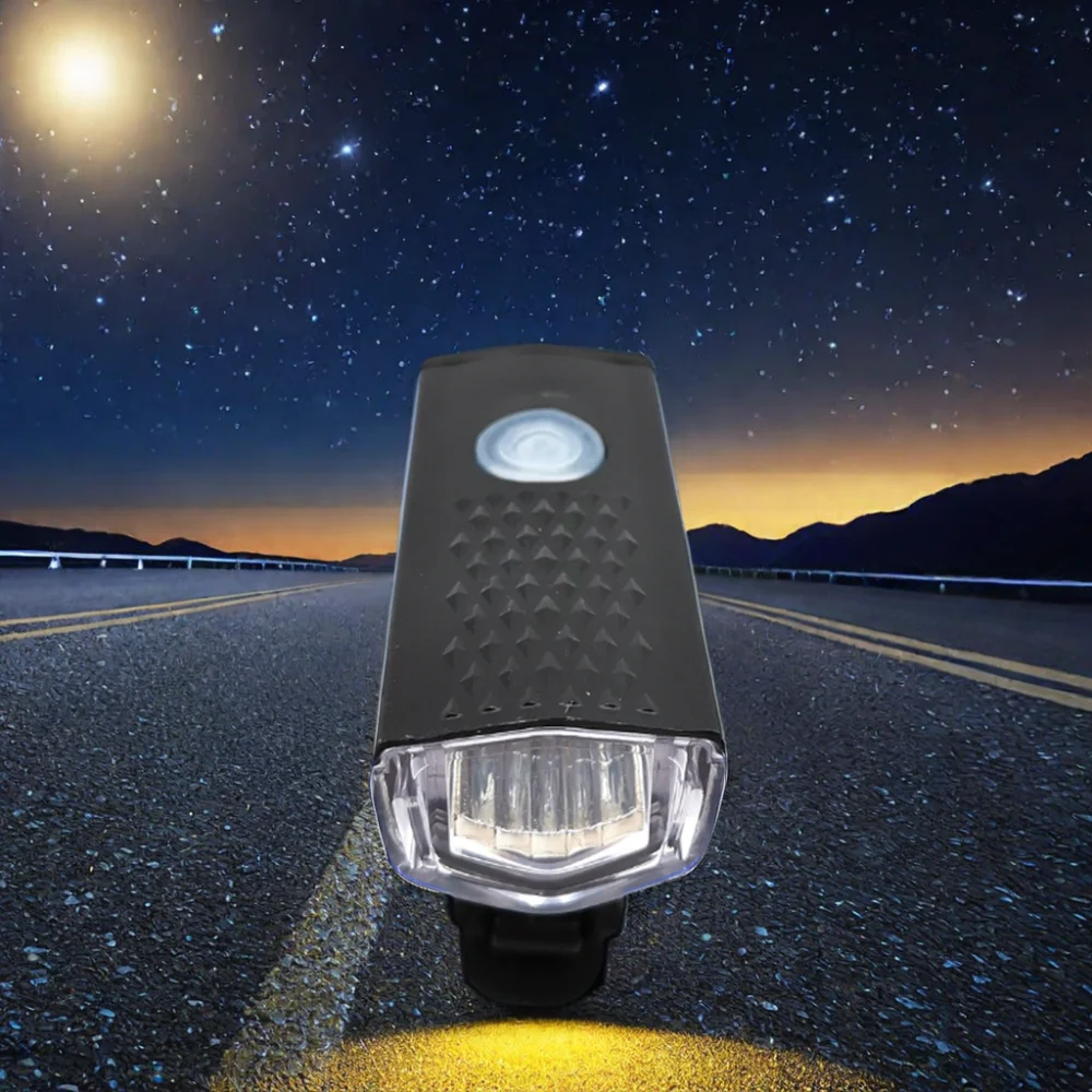Lumigrids 300 Lumen Front Bicycle Light USB Supplied Bike Light with Battery Power