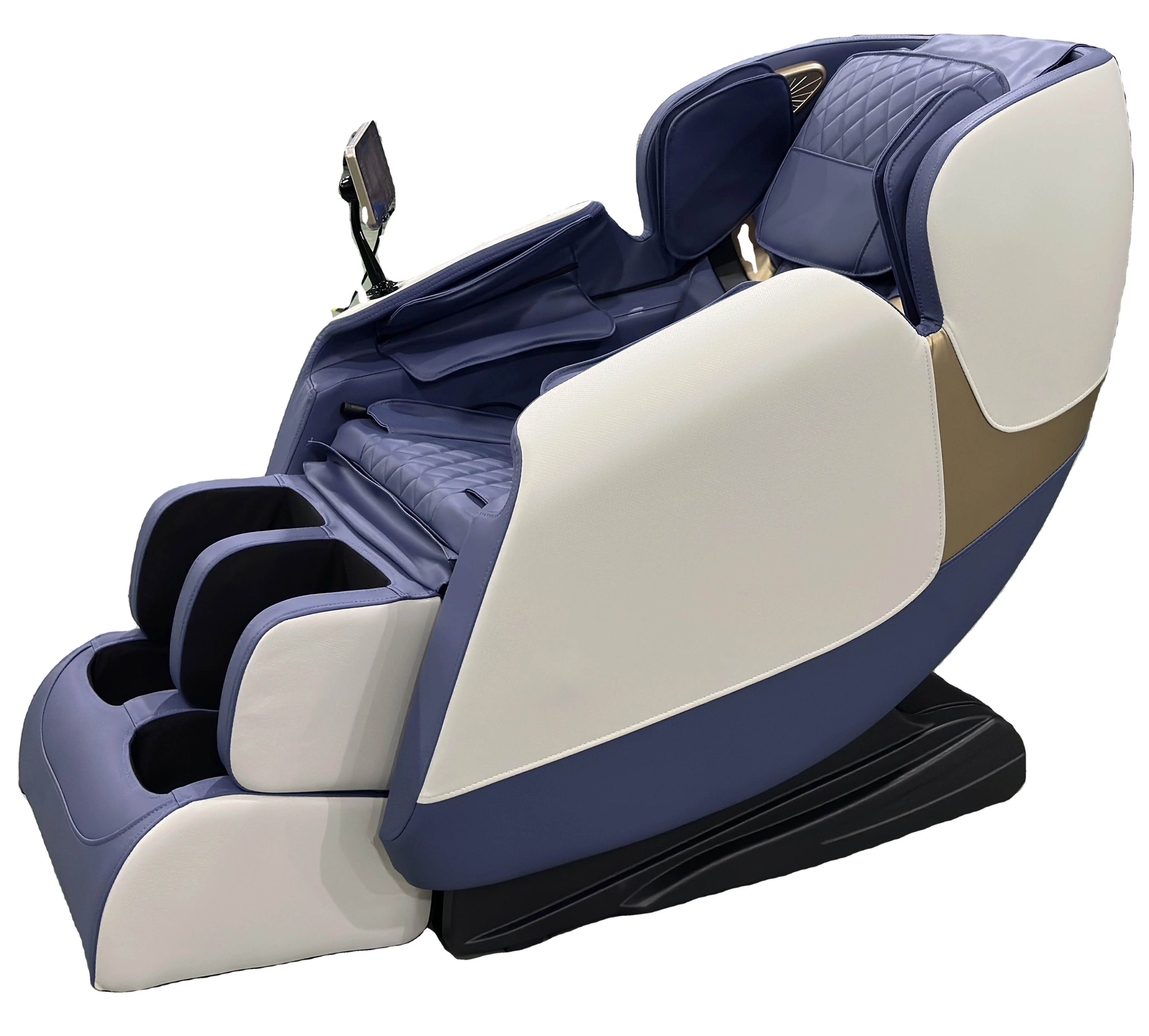 C74 2024 подушки безопасности для всего тела с нулевой гравитацией 4d Shiatsu Human Touch Ai Роскошная дешевая Hi-Fi Bluetooth музыкальное массажное кресло