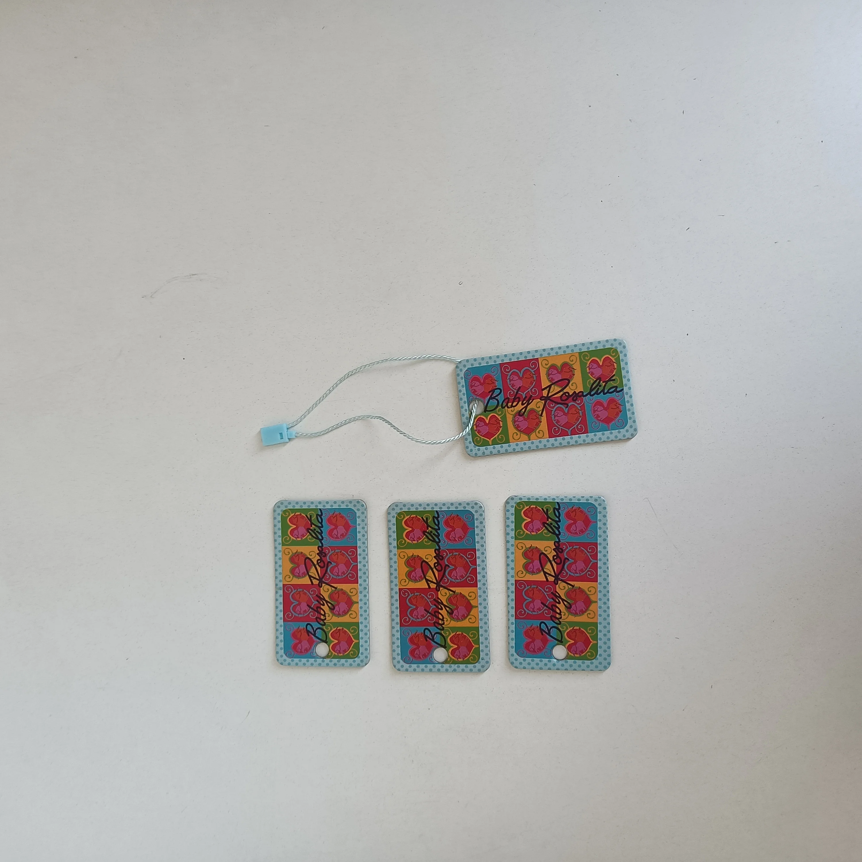 tag rope glossy hanging string for cloth hang tags