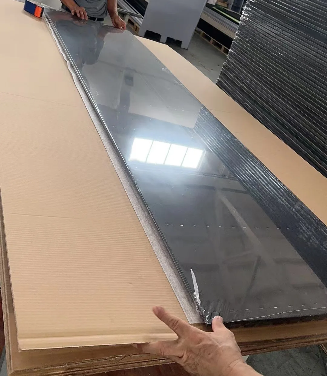 Luxury Flexible 3d Pine Slats Grill Interior Solid Wood Fluted Wall Panels