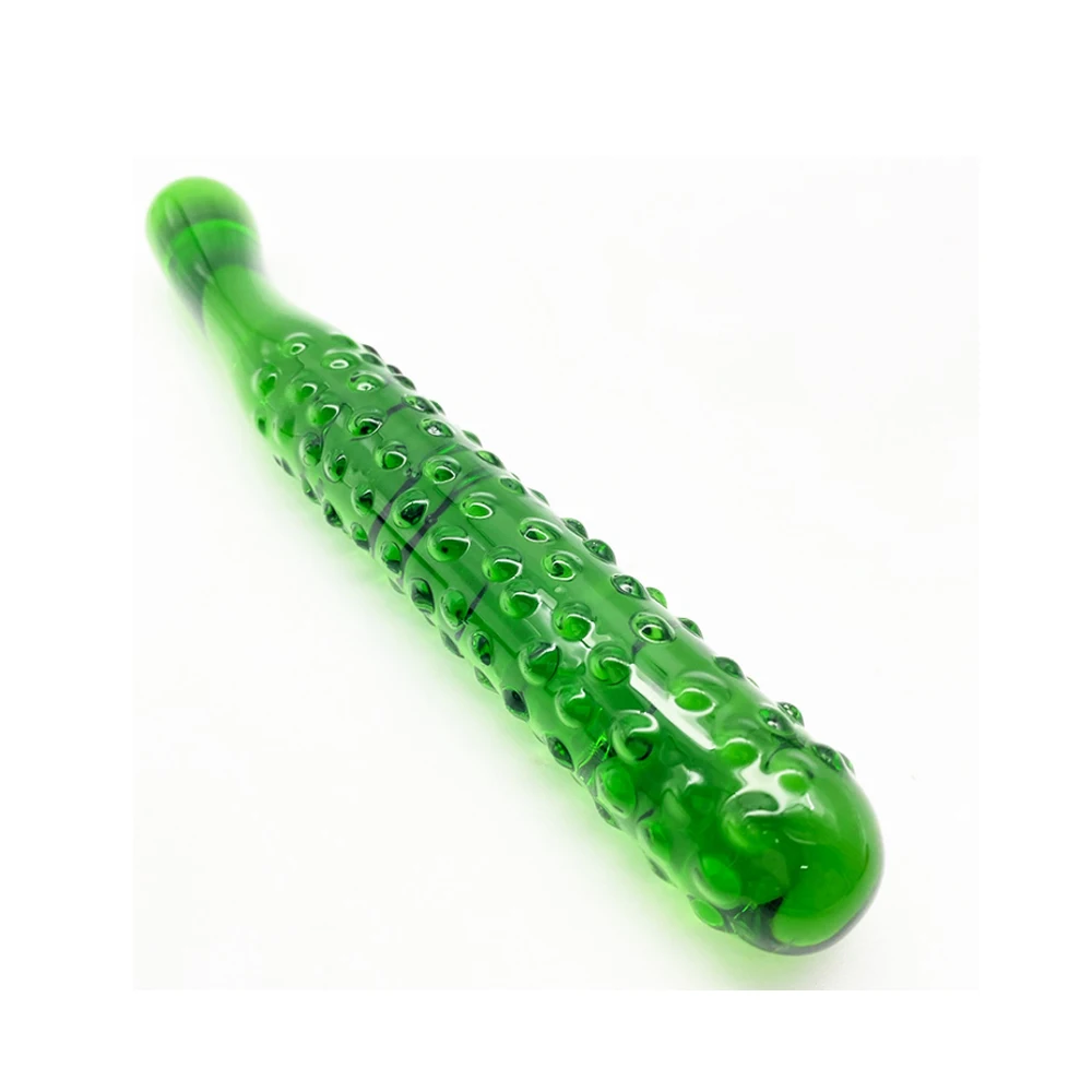 
Aimitoy Factory Unique Design Two End Big Glass Dildo Huge Glass Dildo Double Head Type Large Glass Dildo for Lesbian Sex Use 
