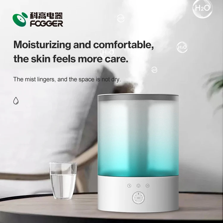 2.5L Ultrasonic Cool Mist Humidifier Easy to Clean for Home Office,26dB Quiet Humidifier aut shut-off