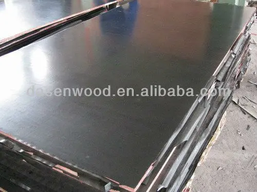 China Factory price 1220*2440mm 18mm black film faced plywood For construction sites