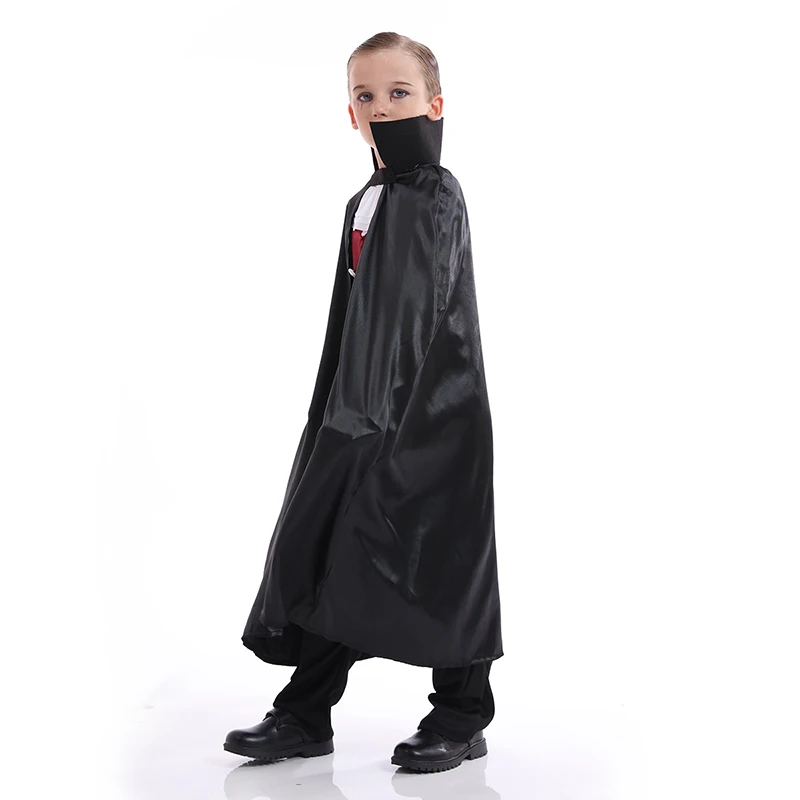 Factory price cosplay costume for boys kids vampire halloween dracula costume