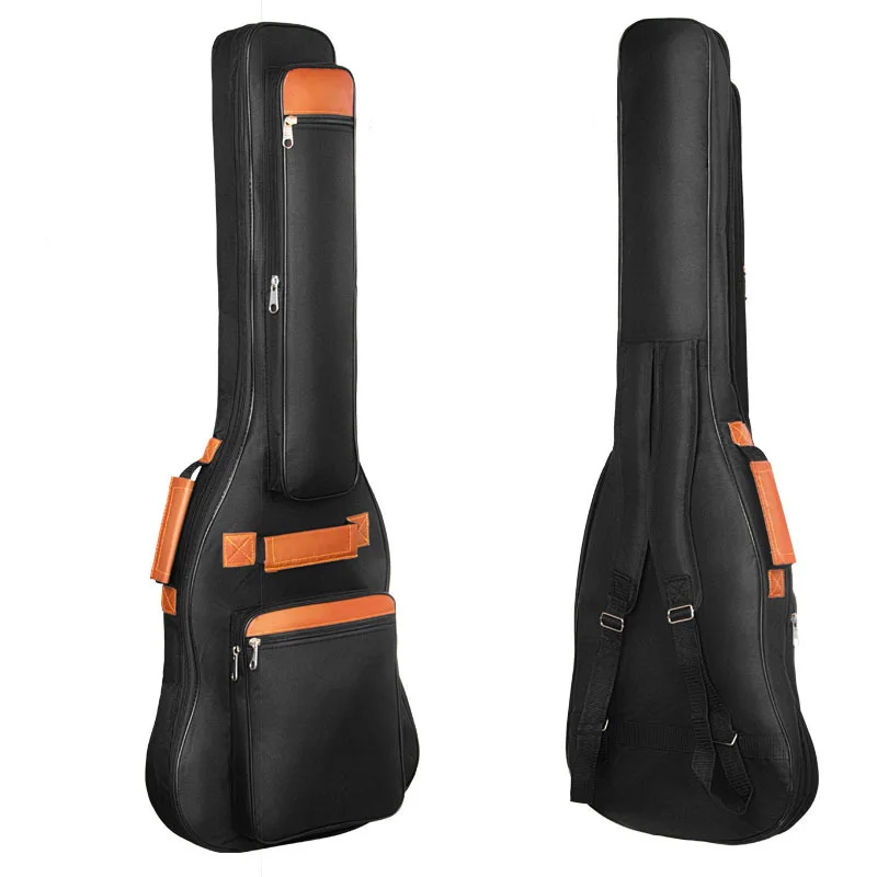 
Waterproof 600D Oxford Cloth High Quality Electric Guitar Bass Gig Bag Multi-functional Bag 
