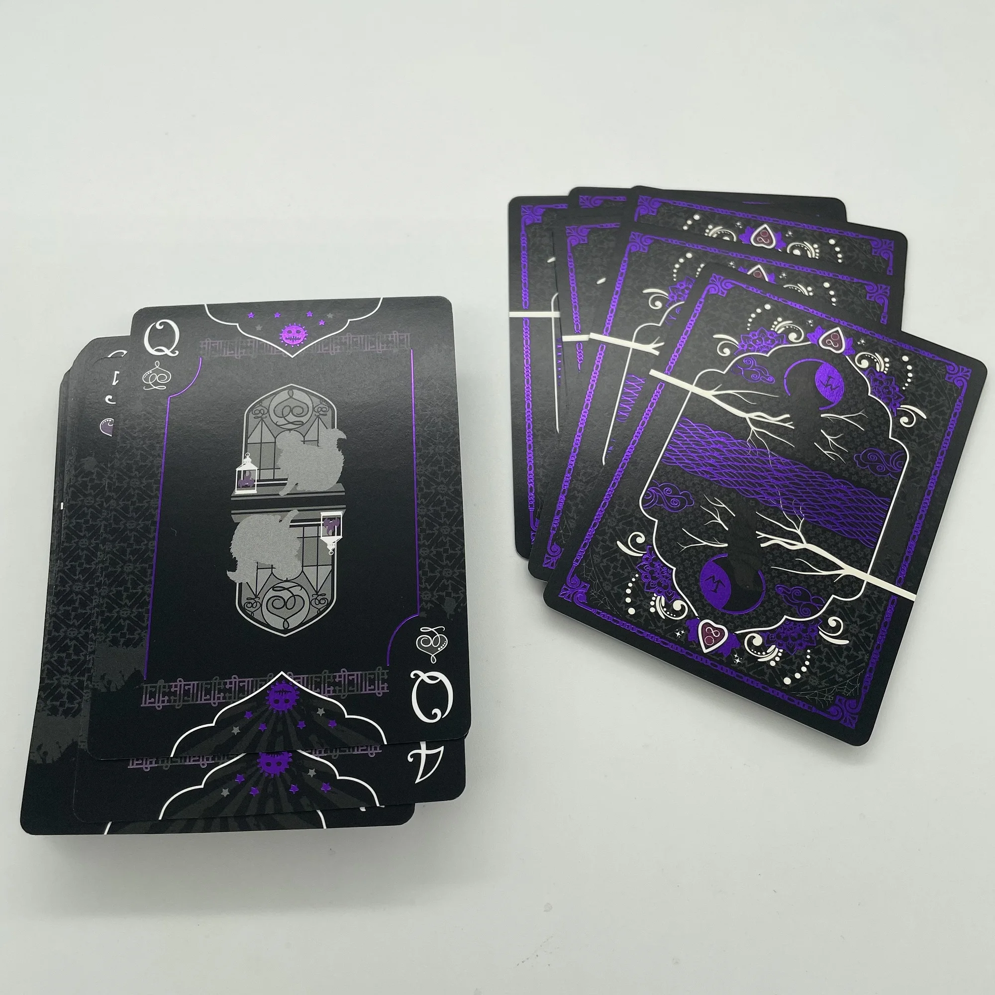 High Quality Create Print Extra Special Holographic Multi Layer Foiling Random Rarities Custom Playing Cards Game
