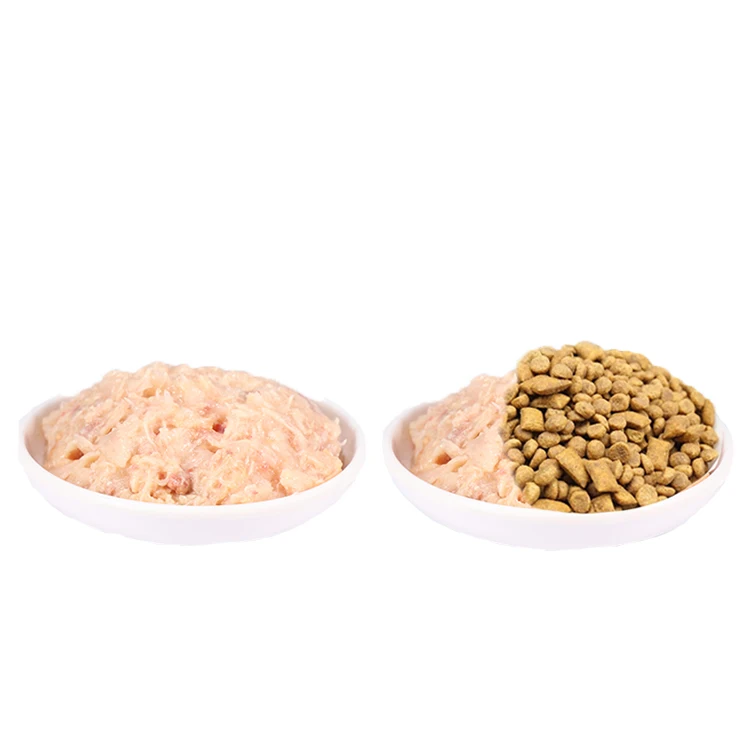 OEM Wholesale Manufacture Chicken&Goose Liver Flavor Cat Wet Food Treats Snacks Pet Products
