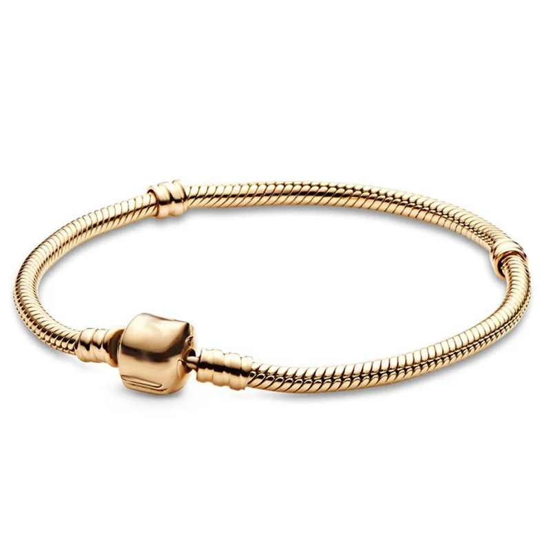 Cheap wholesale 925 silver plated snake chains charm bracelet chain bulk