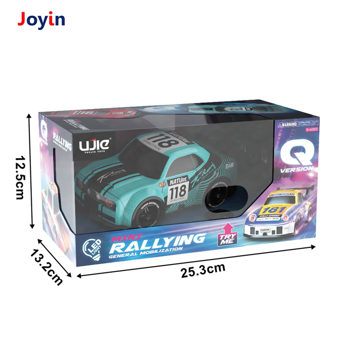 27 Mhz Cartoon RC Racing Rally Car Off Road Hobby Mini Radio Remote Race Car with Cool Light Up Birthday Christmas Gifts