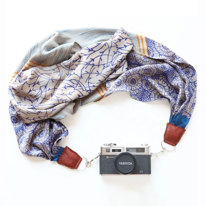 ZONESIN Custom Soft Fabric DSLR Neck Staps Scarf Camera Straps