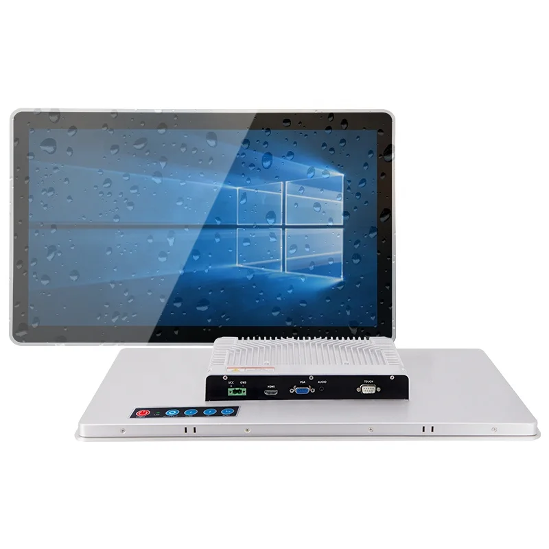 Ipctech 21 5 Дюймов встроенных безвентиляторный промышленный сенсорный экран ЖК-мониторы высокая яркость 1000 нит