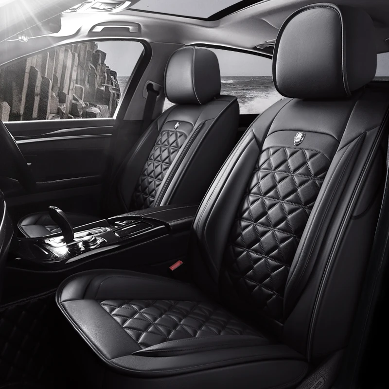 Роскошный Универсальный чехол из искусственной кожи для автомобильных сидений от производителя