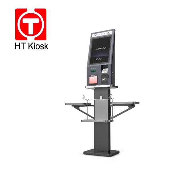 touch screen Self service terminal checkout kiosk for supermarket fast food restaurant gas station payment