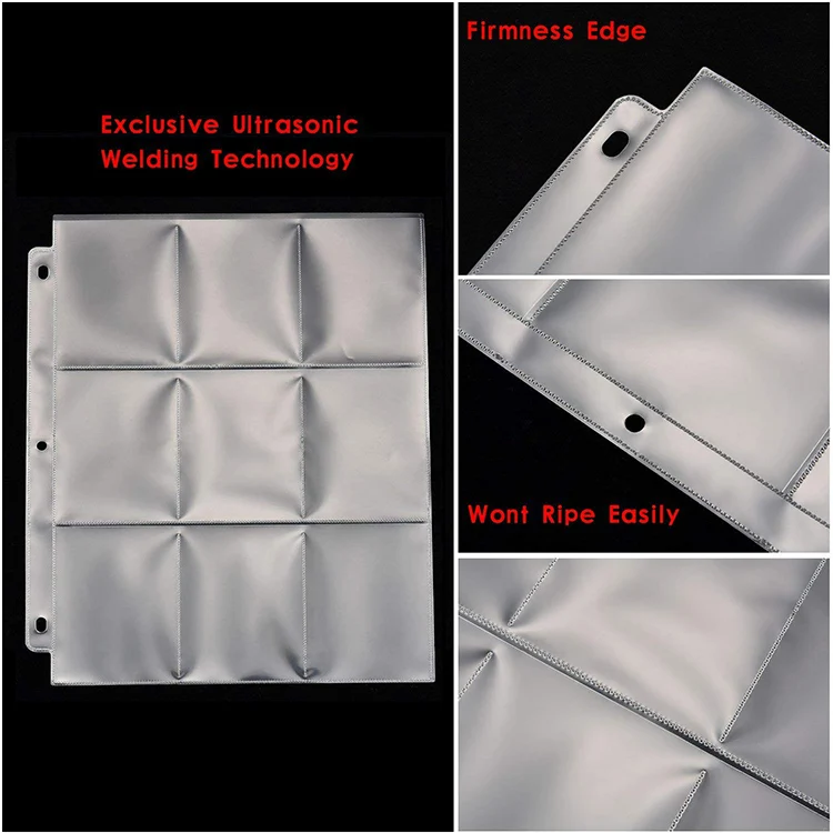 Wholesale Premium Card Storage Album Pages Card Binder Trading Card Sleeves