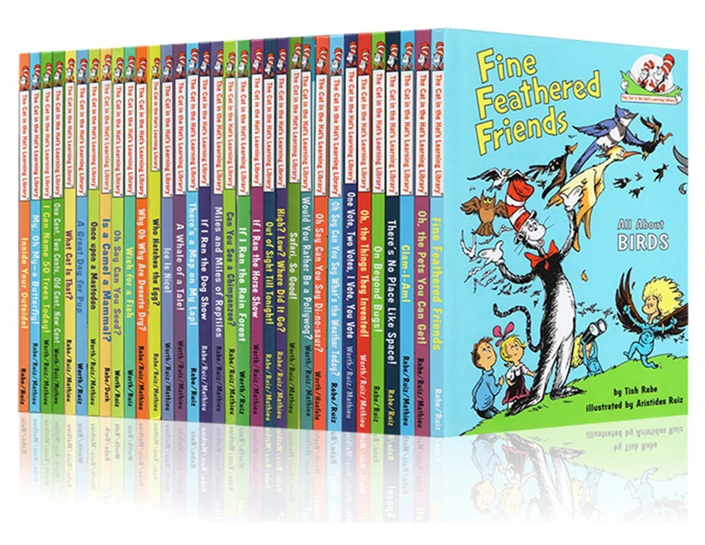 33 Books/set The Dr. Seuss picture book series click read version
