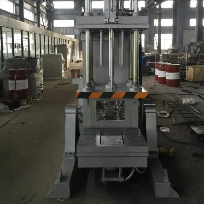 Boqiao Factory Vertical Aluminum Casting Metal Gravity Die Cast Machine