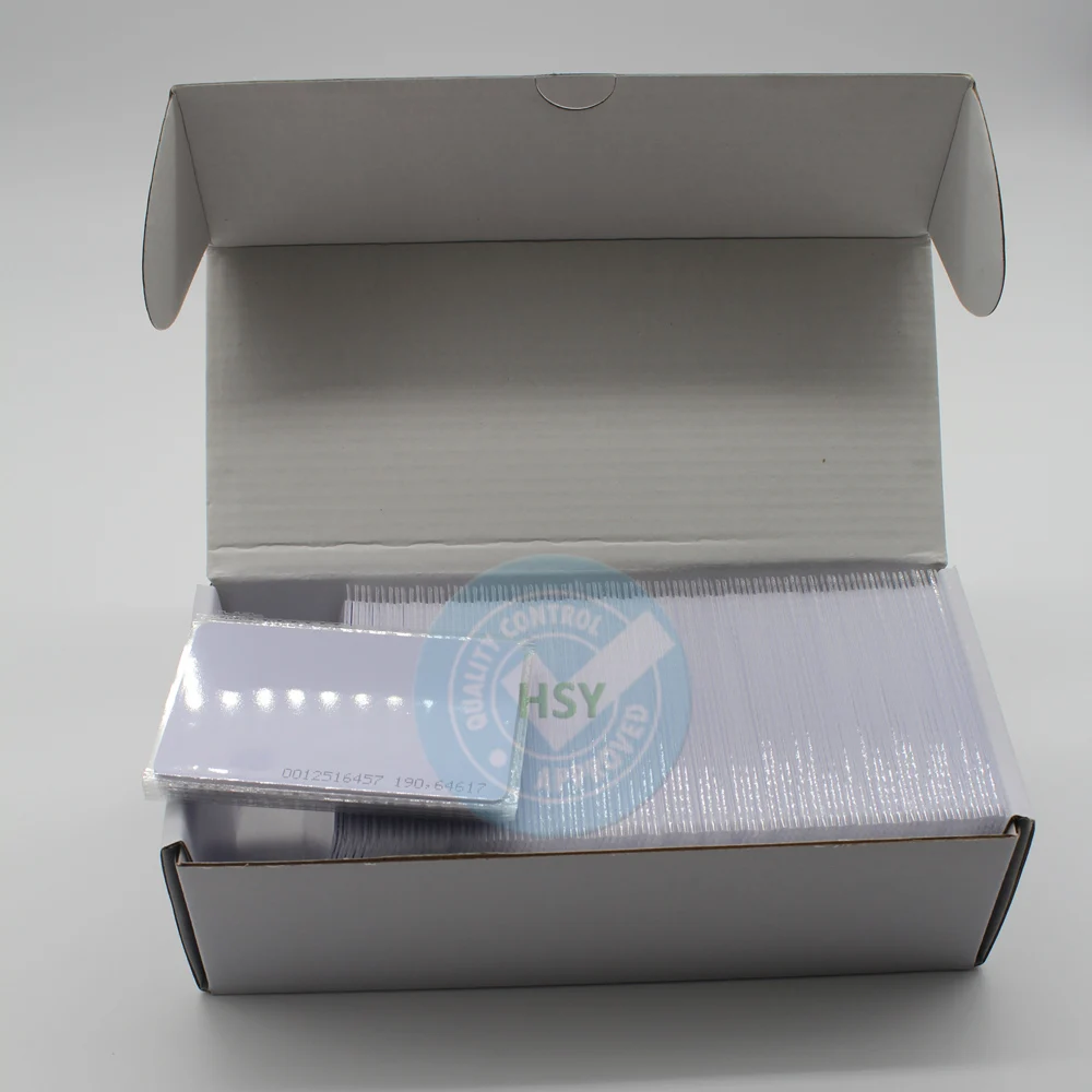Stock  ID Cards 125khz tk4100 chip Access Control Card