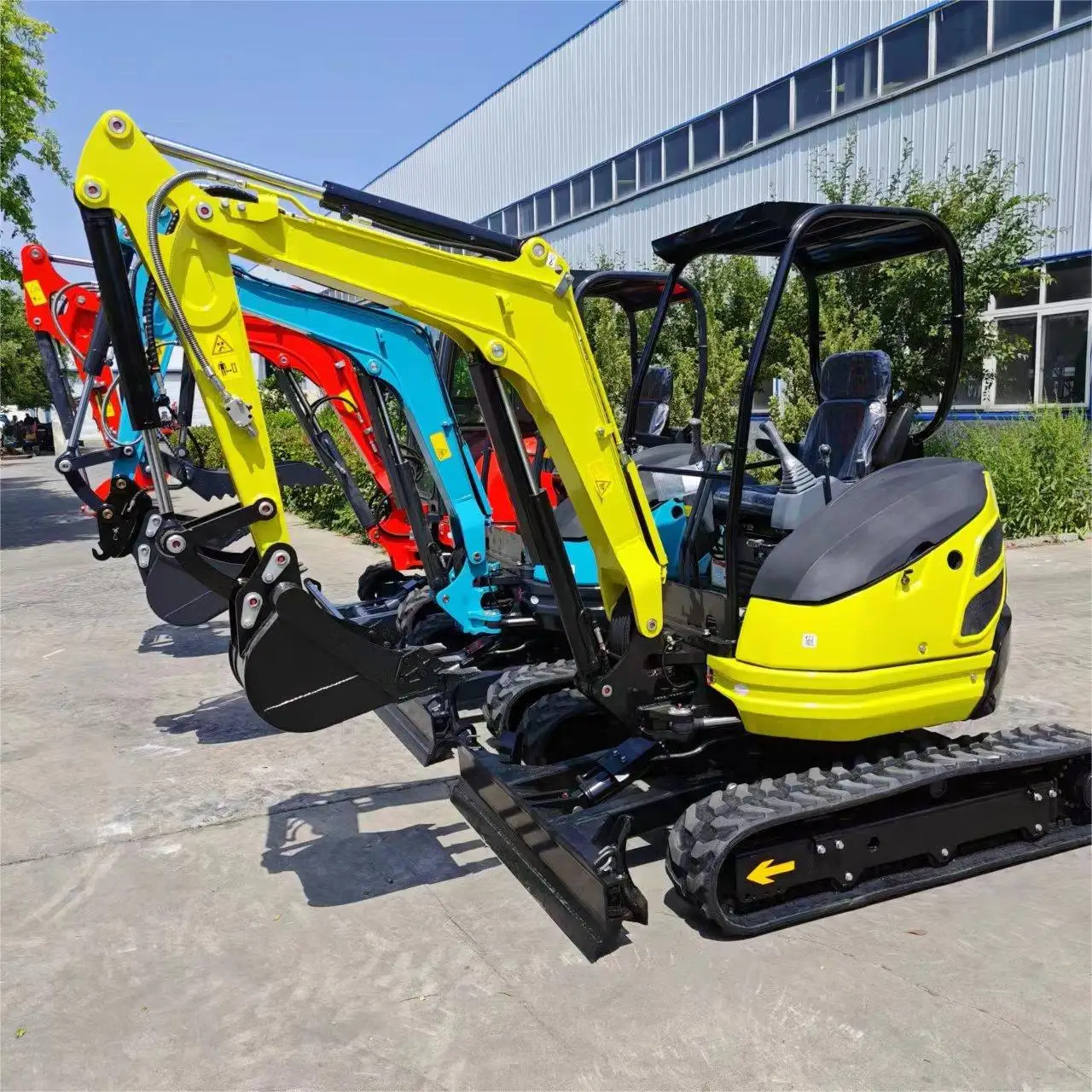China factory New 3.5 ton Mini Excavator swing boom Agricultural Flexible Digger 2 Ton Mini Excavator