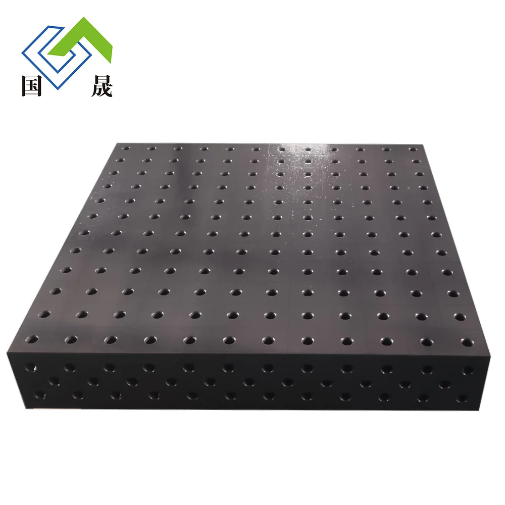 Precision Cast Iron 3D Welding Table Three Dimensional Flexible Platform