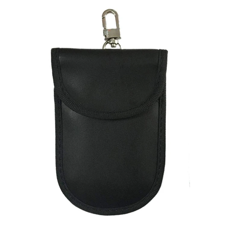 Car Key Signal Blocking Pouch RFID Faraday Bag for Key Fob Anti-Theft Faraday Cage Protector Pouch