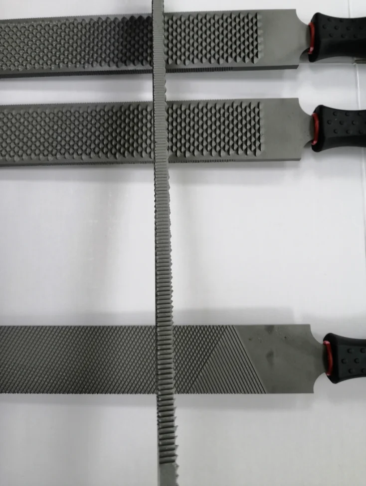 Horshi Horseshoe File 14 Inch Double Sided Hoof Rasp with Rubber Handle Suitable For Repair Horse Hooves, Goat Hooves Etc