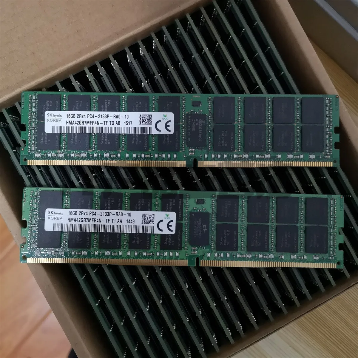 Оригинальный HMA42GR7MFR4N-TF 16G DDR4 2RX4 PC4-2133P ECC REG Серверная оперативная память 16 Гб памяти