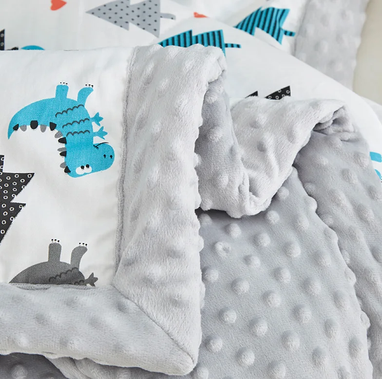 Детские зимние производители оптовая продажа стеганое одеяло из хлопка съемный пододеяльник