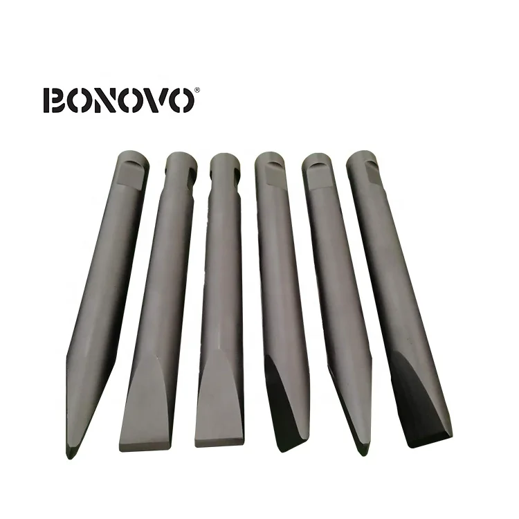 Bonovo Excavator Hydraulic Breaker Chisel Hydraulic Hammer Chisel Rock Breaker Chisel for MB500 MB1600 HB3000 TEX200H 7-15 Days
