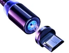 1m 1.5m 2m length cable usb 360 Rotation smart watch charging cable magnetic charger