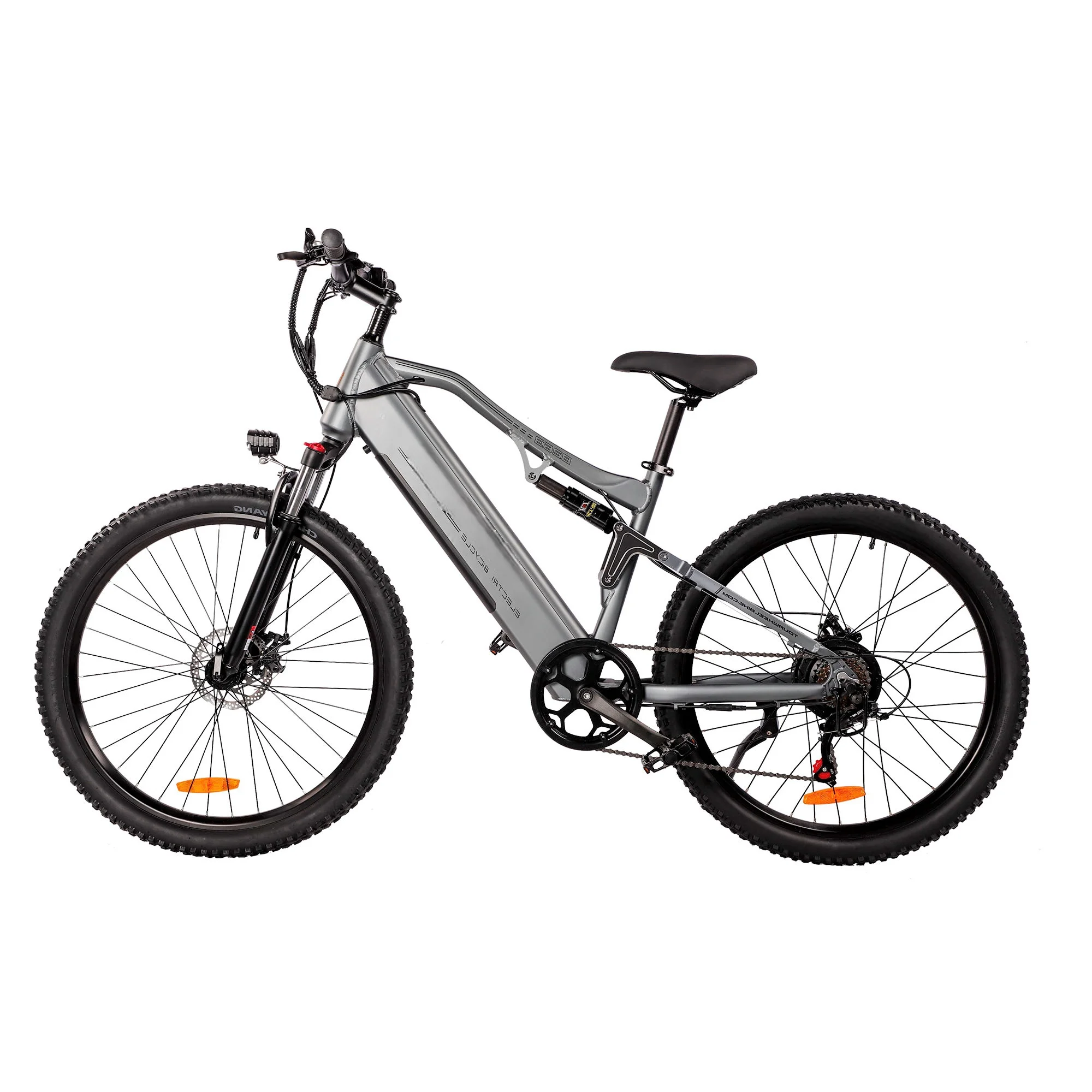 Новый электрический мопед emtb с полной подвеской для взрослых mtb fat Tye bike Электрический гибридный горный велосипед
