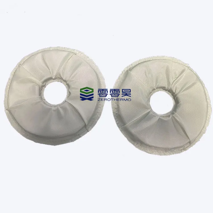 Round flexible thermal insulation blanket nano insulated panels boards for high temperature pipeline