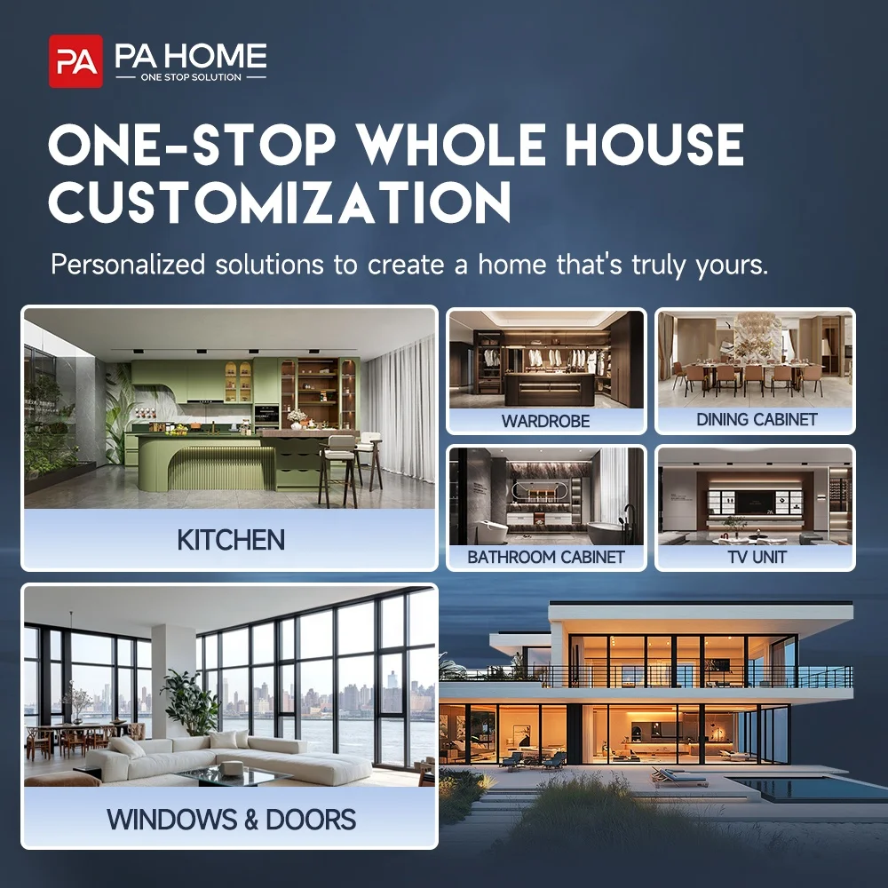 PA Exterior Thermal Break Heavy Duty Aluminium Glass Sliding Doors and windows Designs