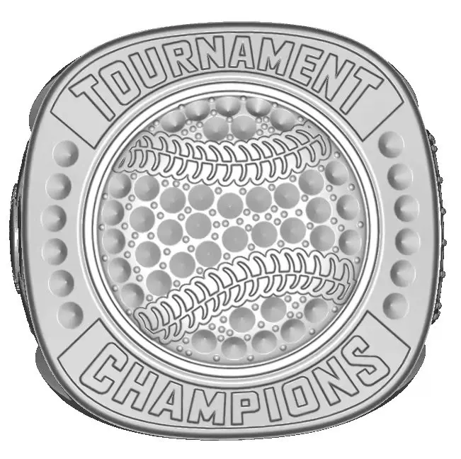 custom championship rings jewelry wholesale tournament baseball/softball champions rings for men