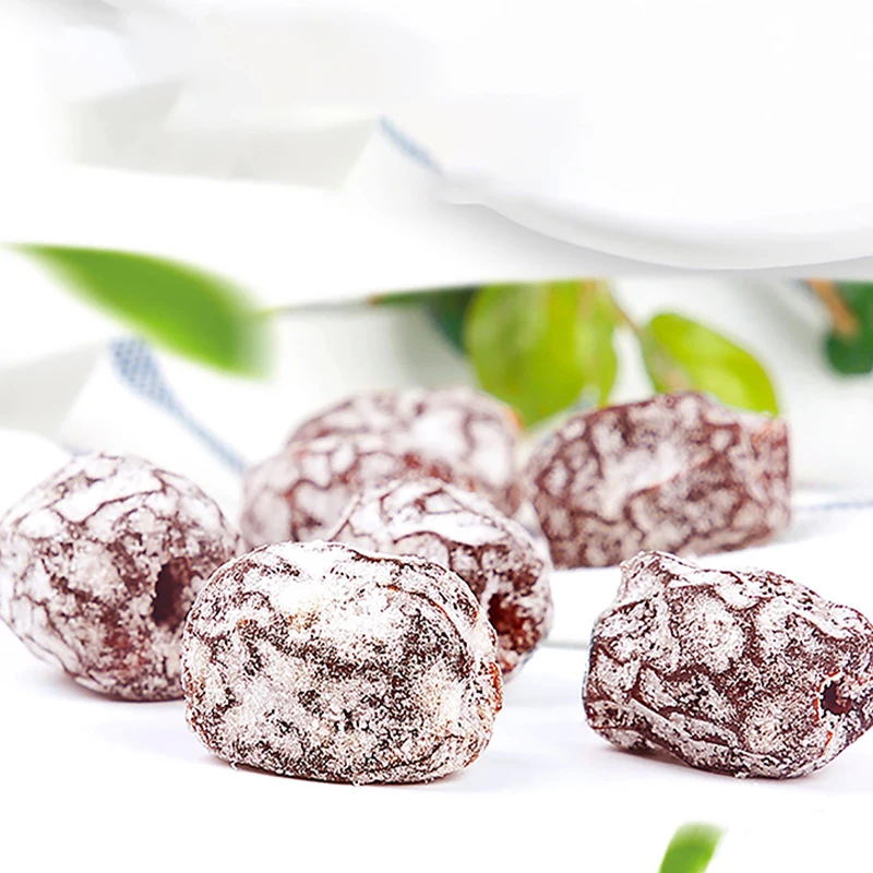 Preserved Dry Dates Fruits Dried Plum Salty Sweet and Sour Dates