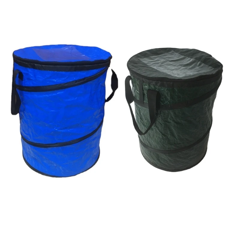Wholesale Custom Round Indoor Outdoor Garbage Bin Waste Bin Trash Park Clear Trash Bin