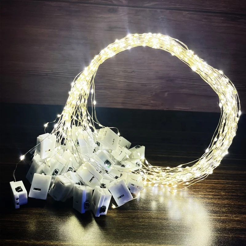 Twinkle Fairy Lights Led String Battery Operated Fairy Decorative Holiday Light Strings Led Outdoor String wedding Lights