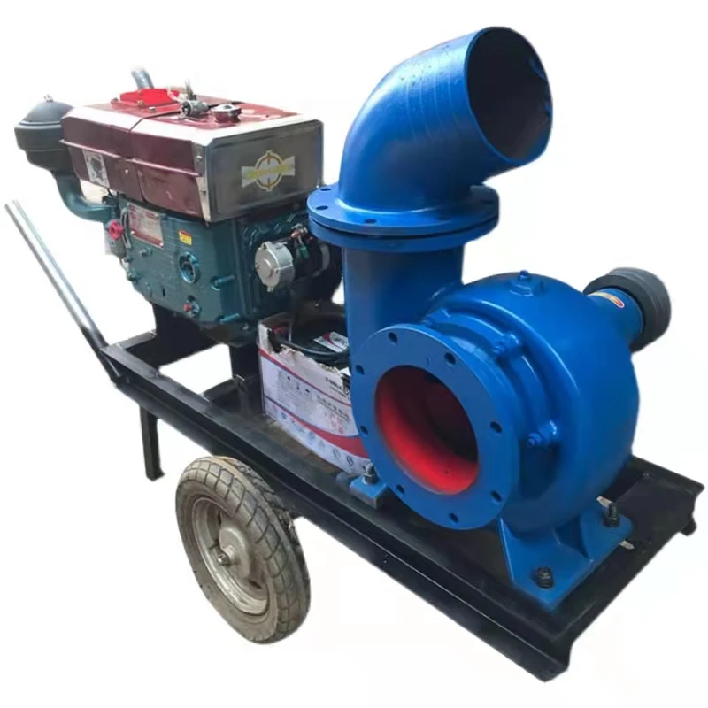 6 inch 15HP Diesel Agricultural Farm Field Centrifugal Water Diesel Engine Irrigation Pump For Sale
