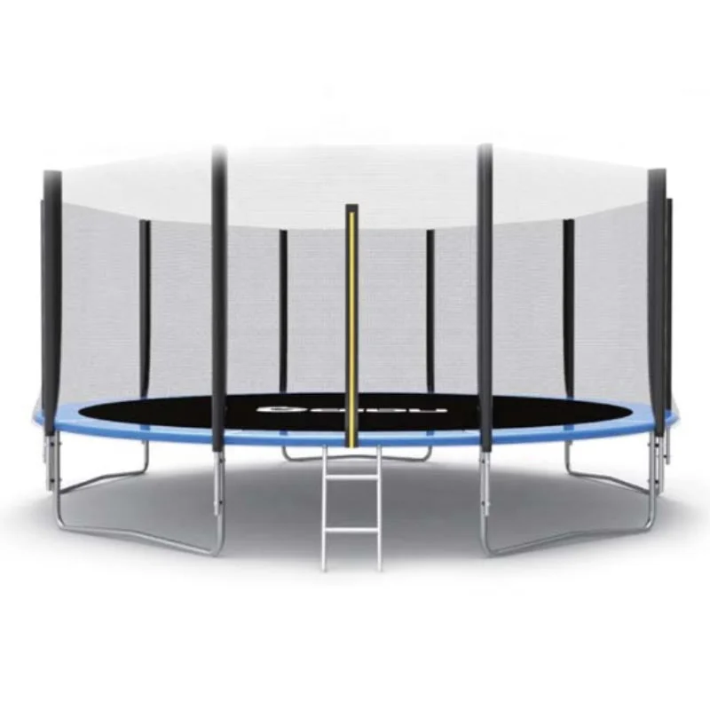 Индивидуальный 15 футов 16 футов коммерческий наземный ПВХ пластиковый мягкий батут с ковриком и пружиной для взрослых